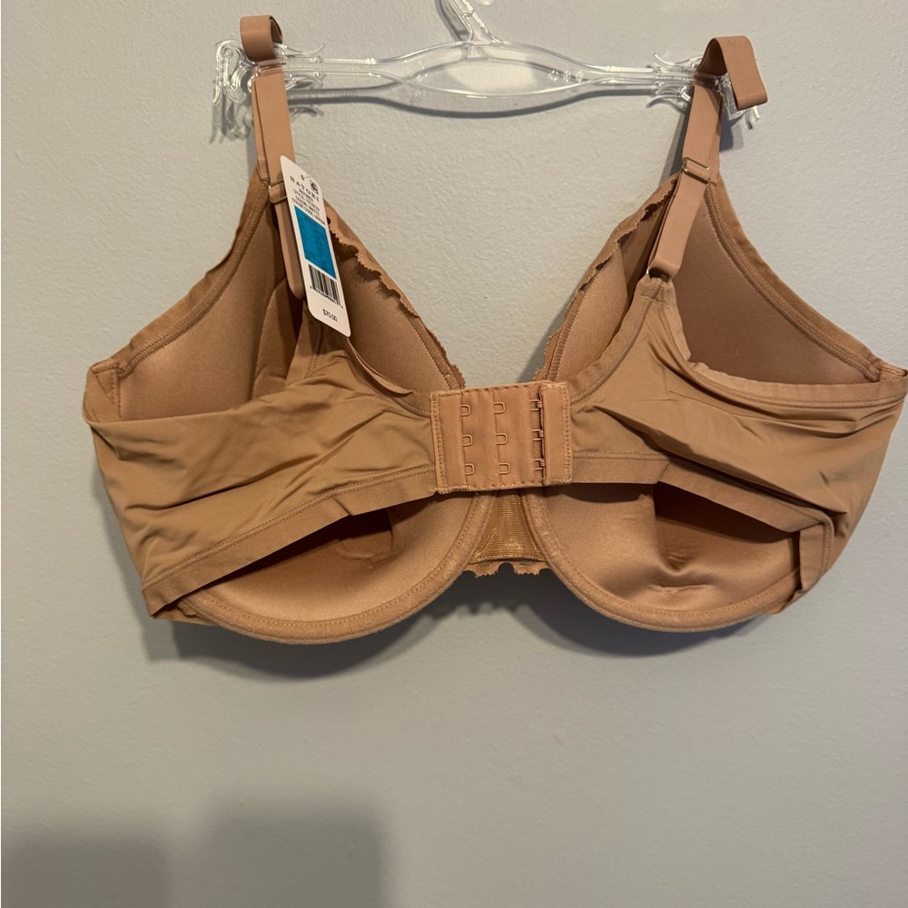 NWT - Natori Refined Underwire Contour - Lace Trimmed Bra Beige 36 DDD - Picture 6 of 6